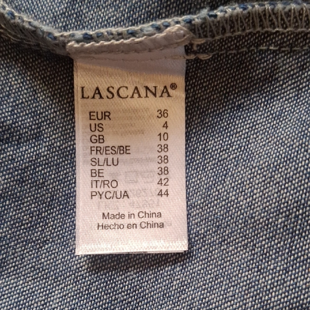 Casual Blue A-Line Skirt - Picture 3 of 4